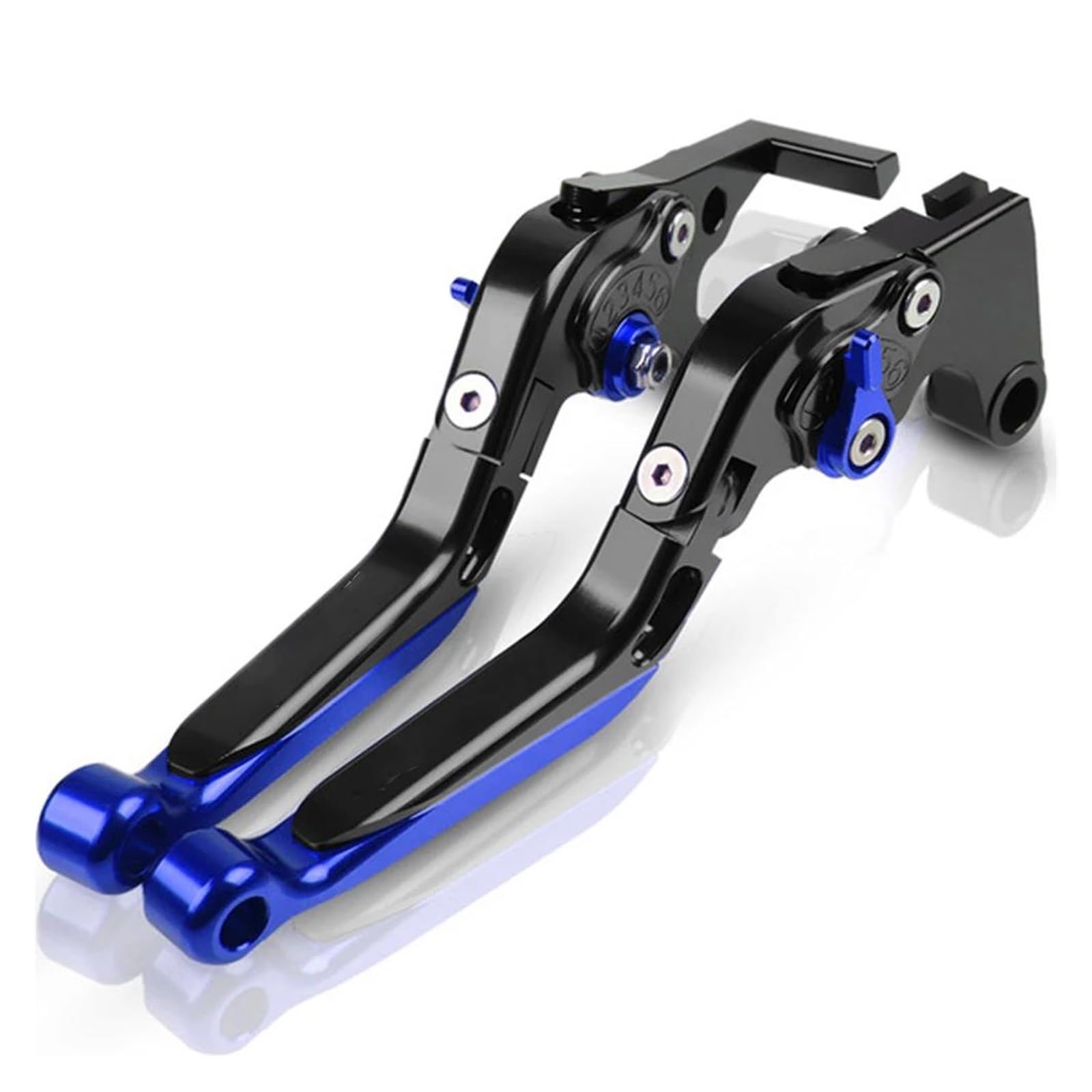 Rvevfbkbal D Handle Levers Handbrake Brake Clutch Lever For Tdm850 Tdm 850 1991-2002 Adjustable Folding Extendable(D)