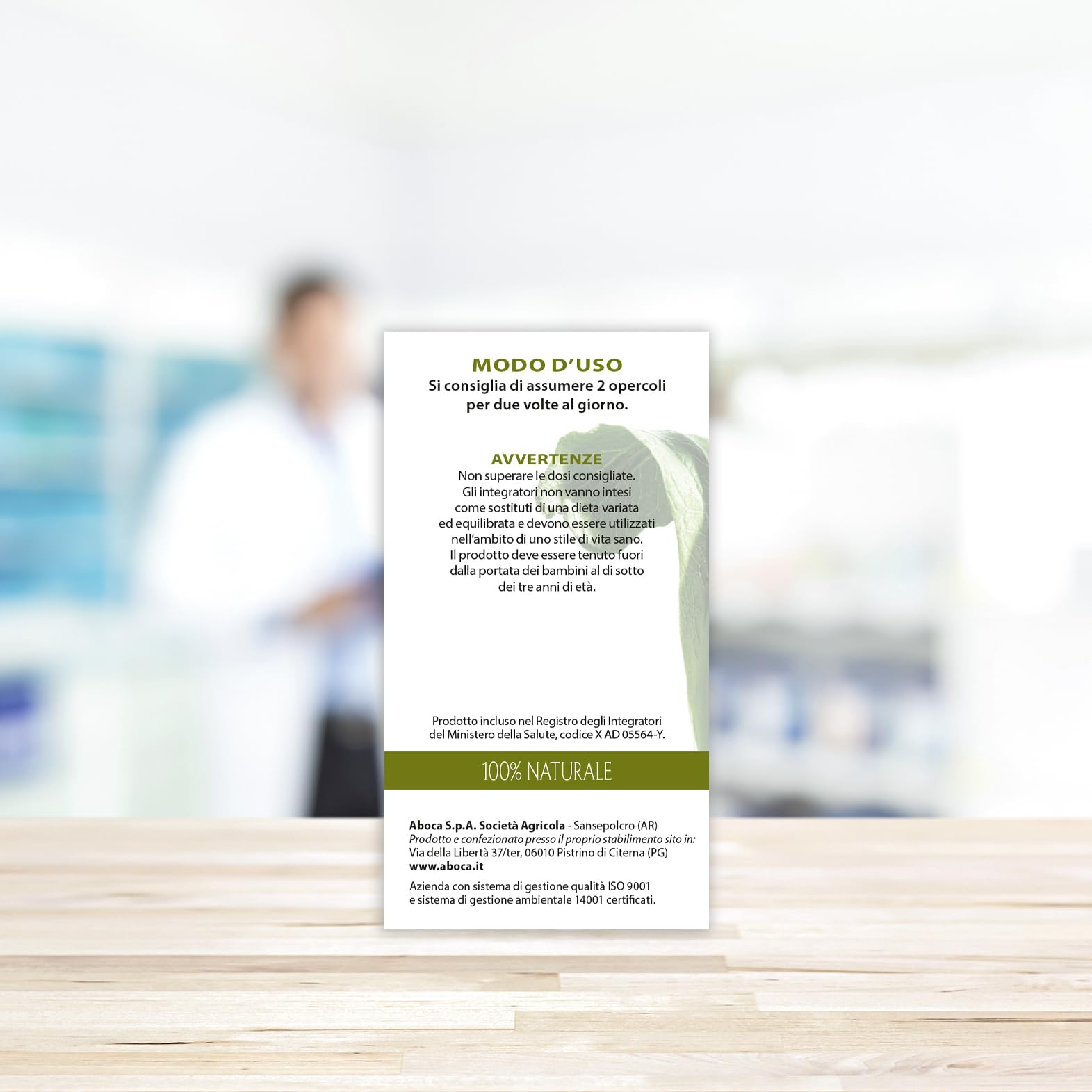 Aboca Carciofo Concentrato Totale 50 Opercoli - Utile per la Fisiologica Funzionalità del Fegato, Proprietà Digestive