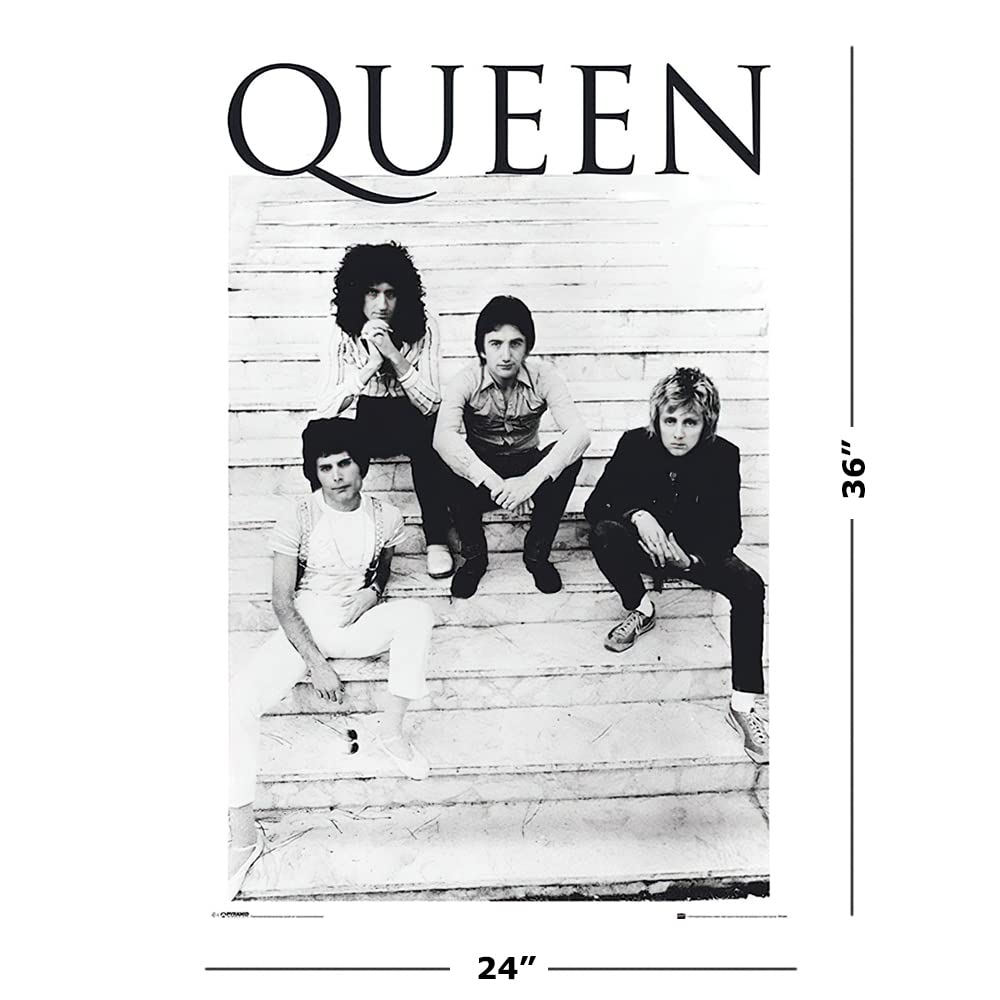 Amazon.com: Queen - B&W Music Poster (Brazil 1981 - The Guys