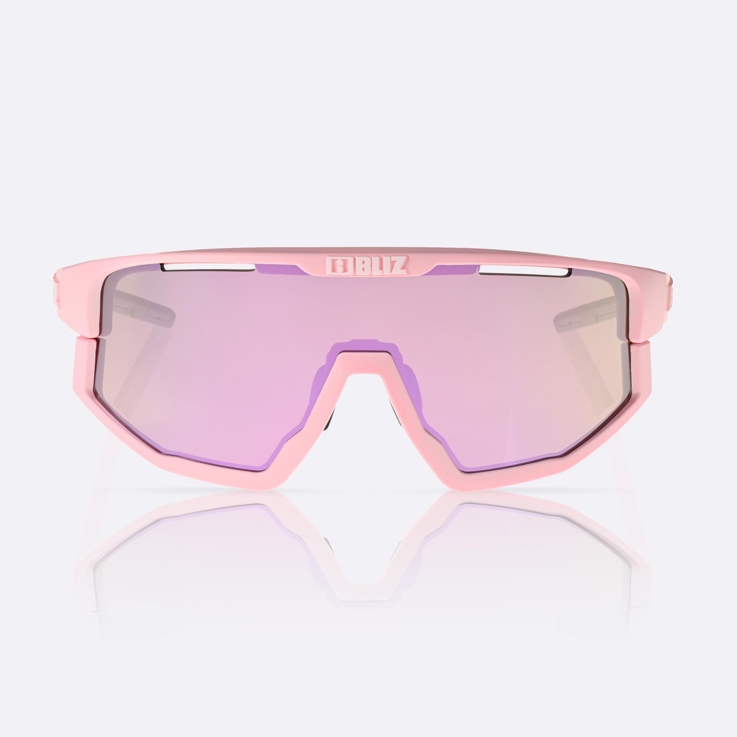 Bliz Vision Sonnenbrille Matt Powder Pink Brown Rose Multi