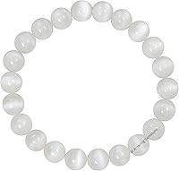 Vista 647 de Amazing Gemstone Pulsera de cristal para mujeres y hombres, pulsera de cristal curativo de protección, pulsera elástica con cuentas de piedras