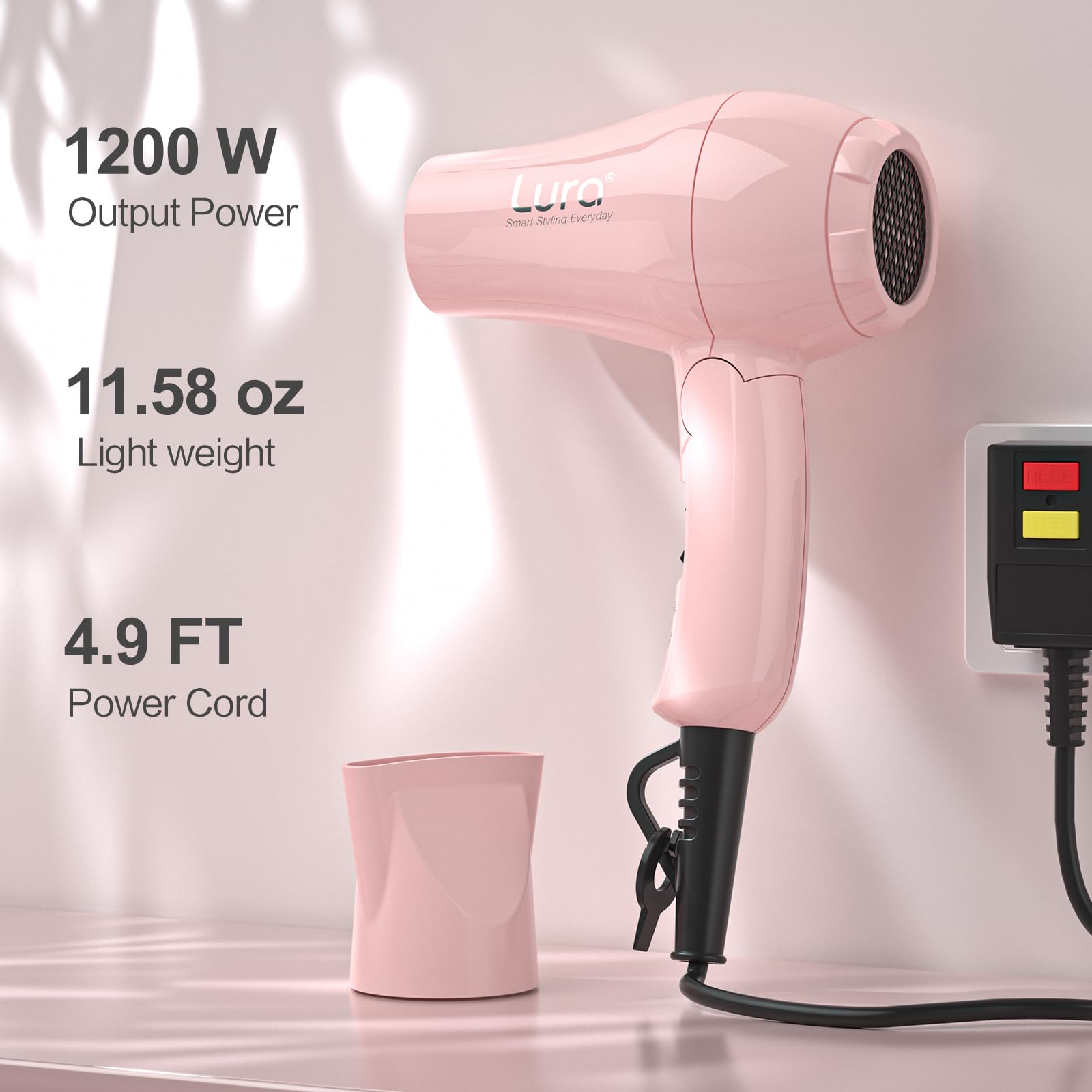 Amazon.com : Foldable Travel Hair Dreyr Mini:Dual Voltage  display picture 1