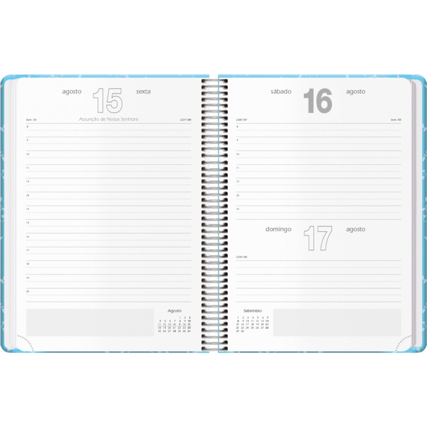 Dohe, 2025 Diary, Day by Page, A5 Size (14 x 20 cm), 12 Months January to December, Hardcover, Planner in Spanish - Image 2