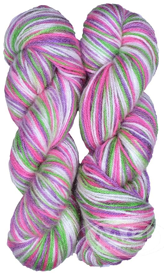 Image of M.G ENTERPRISE Microrangoli Knitting Yarn Wool, Chritmas 200 gm Woolen Crochet Yarn Thread. Best Used with Knitting Needles, Crochet Needles-HD Art-DHH