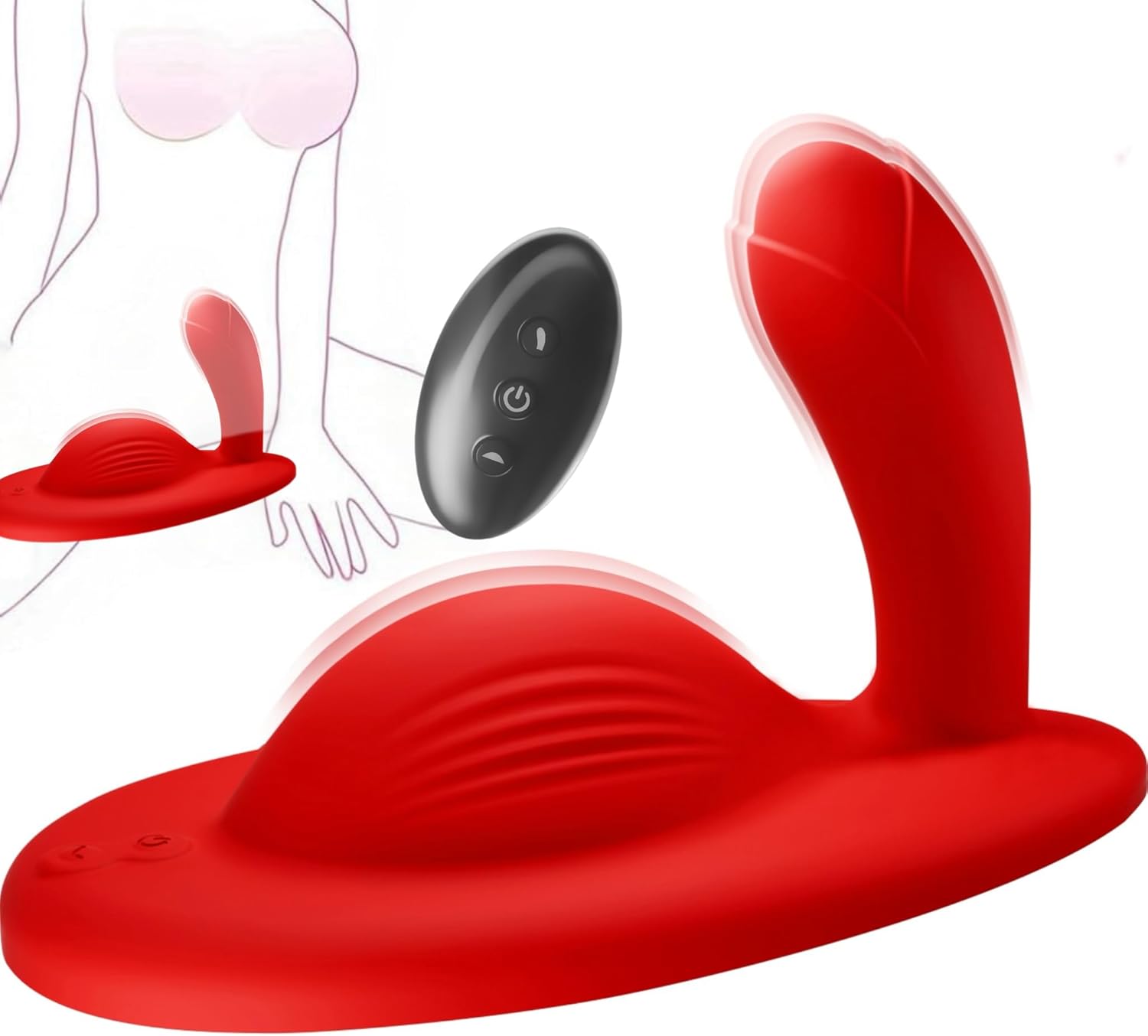 Sex Toys Sit and Ride Thrusting Dildo Vibrator - Women Sex Toys Remote Control Vibrator with 10 Vibrating Modes - Couples Adult Sex Toy Games, G Spot Anal Dildo, Kinky Female Sex Toy