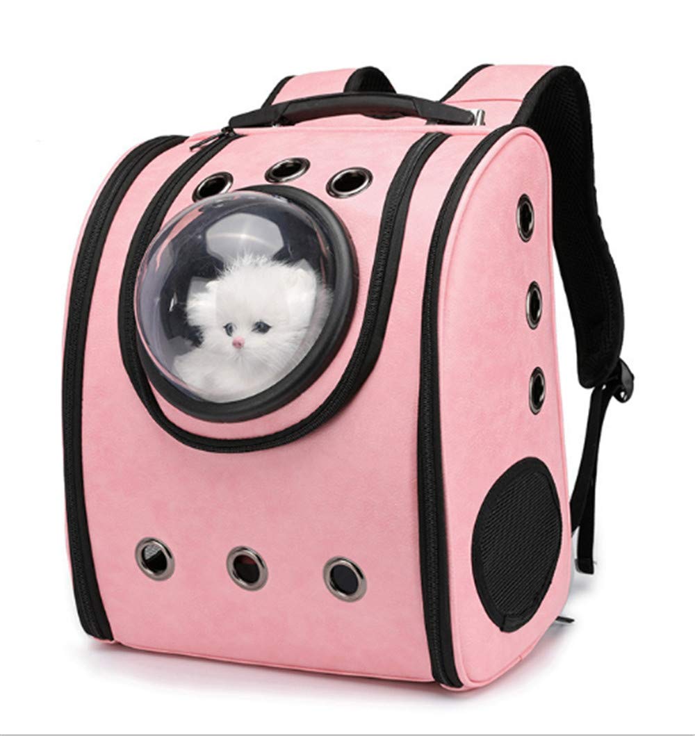 Borsa per Gatti Traspirante porosa Borsa per Animali Domestici Borsa per Il Trasporto Zaino per Animali Domestici Trasparente