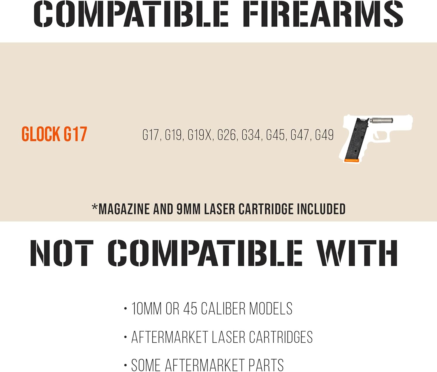 Smart Dry Fire Laser Training System | NOT Compatible with Any Other Laser Cartridge (Spring Kit)