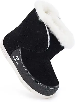 BMCiTYBM Baby Snow Boots Boys Girls Winter Warm Shoes Lightweight Outdoor Shoes for Infant Toddler 6 9 12 18 24 Months