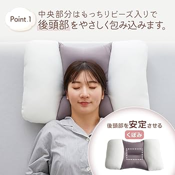 Amazon｜昭和西川 枕 まくら 日本快眠環境科学ラボ監修 もっちりビーズ