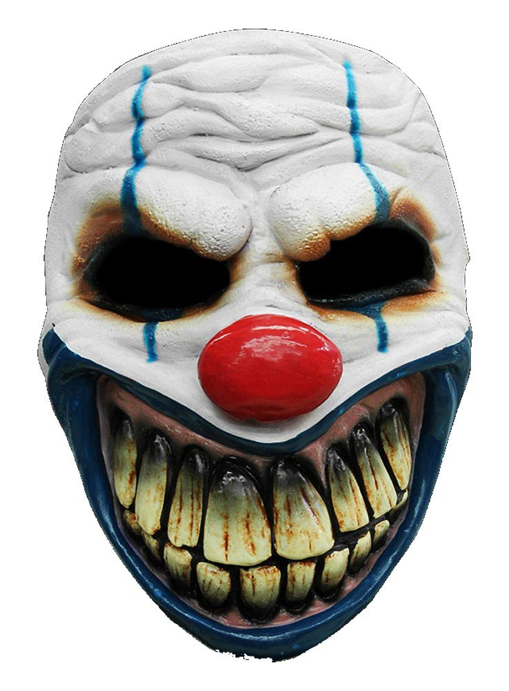 Máscara de Payaso de Horror Hecha de látex - máscara de Disfraz de Payaso de Horror Adulto - Ideal para Halloween, Carnaval, Fiesta temática y Eventos de Horror