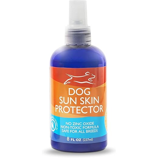 EBPP Dog Sunscreen Sun Skin Protector Spray 8 oz - Safe for All Breeds with No Zinc Oxide - Pet Protection and Moisturizer for Skin, Coat, Nose, Ears