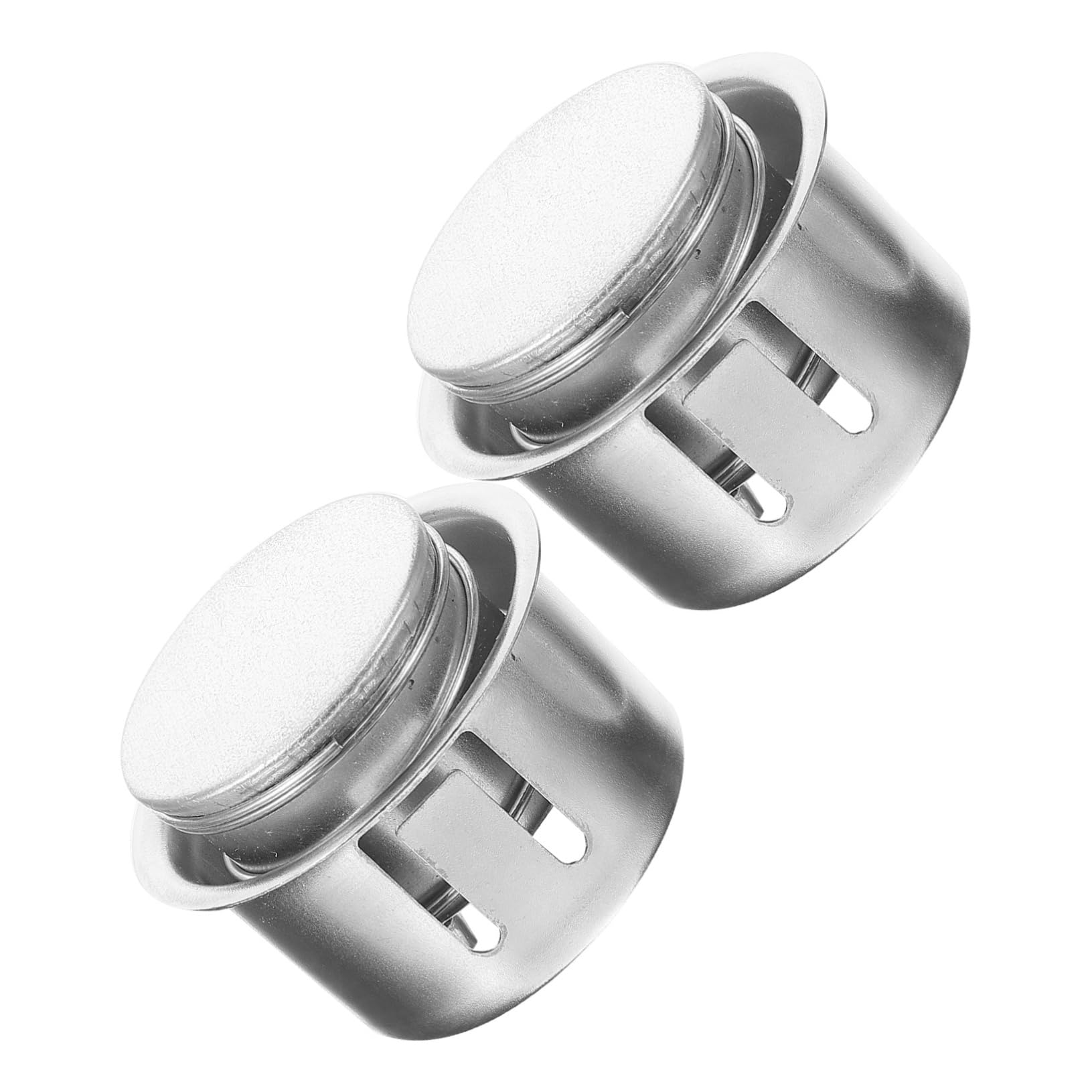 BUGUUYO 2pcs Thermostat Toaster Thread Chasers Slow Cooker Liners Food Steamer Electric Mini Kettle Wire Two Pot to Make Rice Electric Rice Cooker Temperature Sensors Silver Magnetic Steel