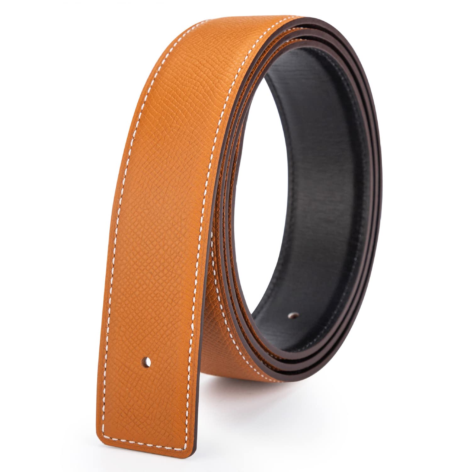 Męski/damski zapasowy pasek pasek ze skóry bydlęcej szerokość paska 32 mm/38 mm