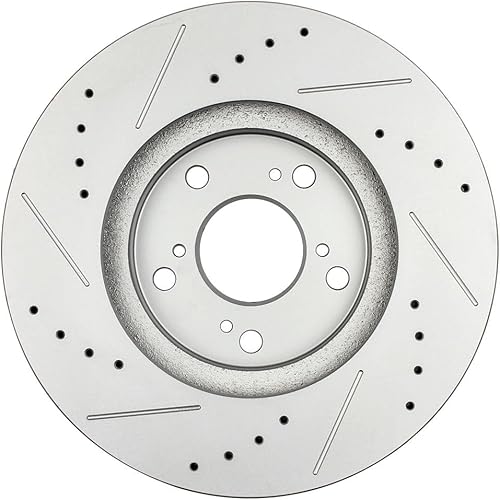 Miniatura 800 de Kits de frenos y rotores, rotores de freno SCITOO y 8 pastillas de cerámica para 08-12 para Chrysler Town & Country, 08-12 para Dodge Grand Caravan