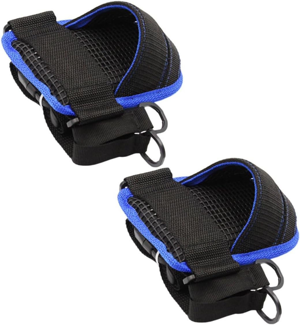 2pcs Fishing Rod Belt Waist Holder Adjustable Oxford Cloth Rod Carrier Strap Support for Boat and Shore Angling