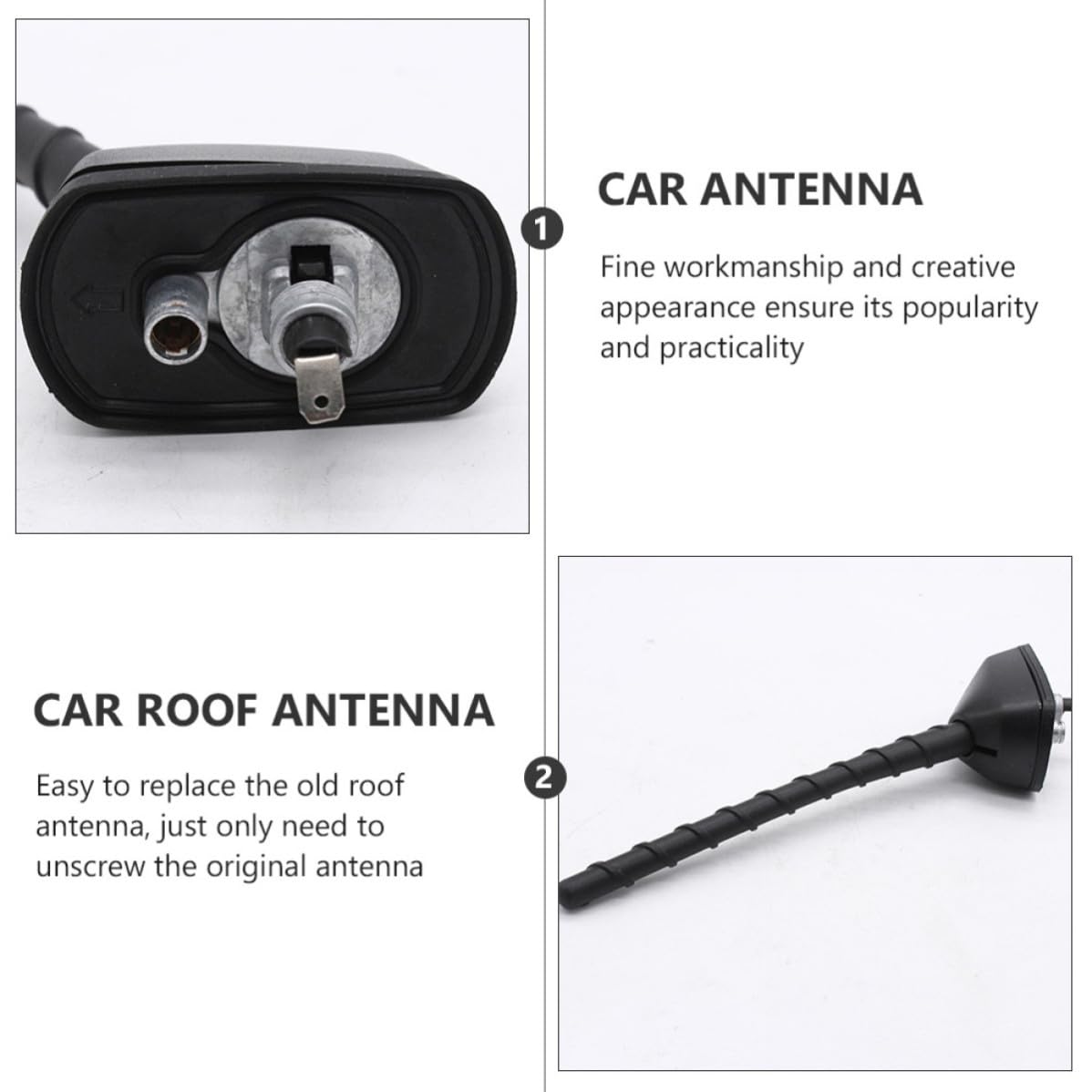 Antena de Techo para Coche Negra Modelo 2009-2014