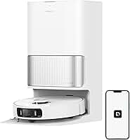 DREAME L40 Ultra AE Robô Aspirador e Mopa, Sucção 19.000Pa, Caixa de Poeira Autoesvaziável, Mopa Flexível com Lavagem Automática 74°C, Amigo dos Pets, App/Voz(Alexa/Google/Siri), 127v