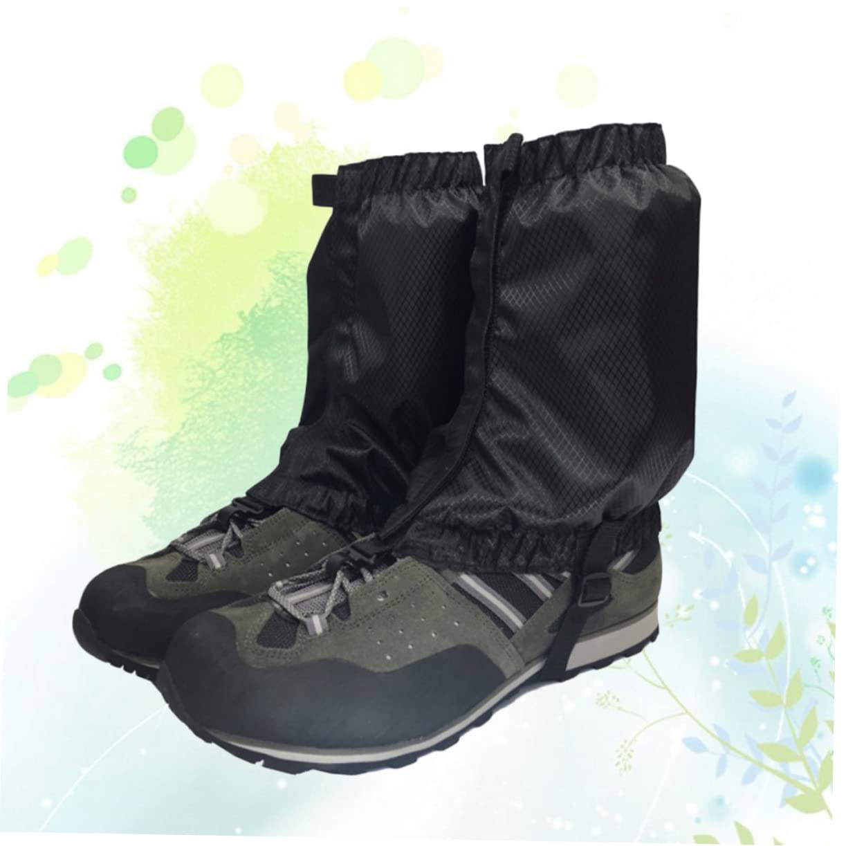 Sosoport guêtre de Marche imperméable Trekking Accessoires Accessoire Chasse de Botte de Neige guêtres Anti-déchirure aux Chevilles Bottes Couvre Chaussure Impermeable