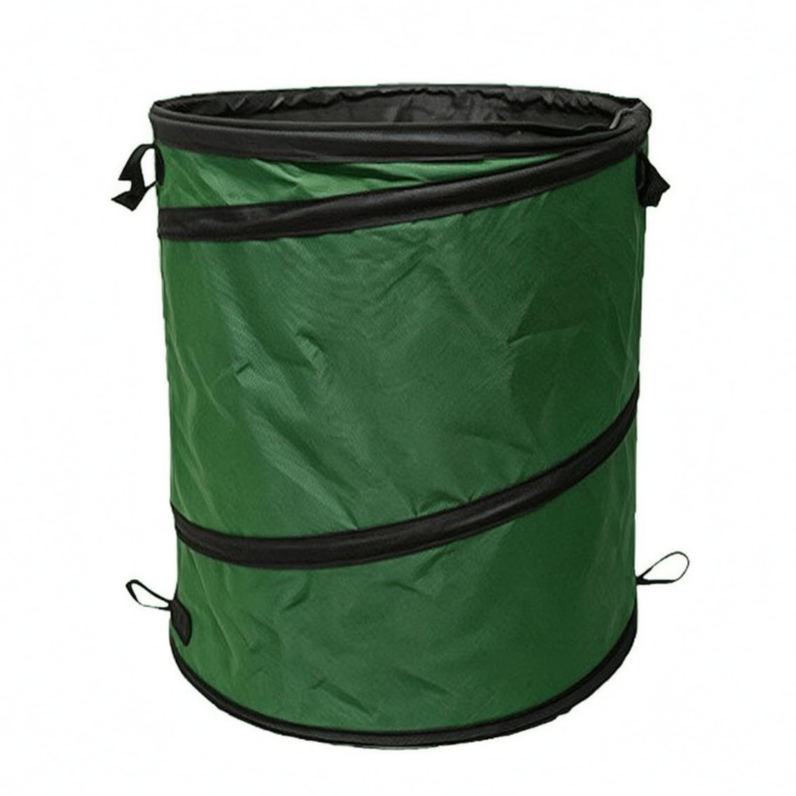Cestino da Giardino Pieghevole Robusto Cestino Pieghevole a Scomparsa Leggero per Raccolta Foglie, H55cm