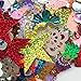 Chenkou Craft 1 Bag 100grams Assorted Styles Sequin for Wedding Christmas Clothes Jewelry Sequins (Assorted 100grams)