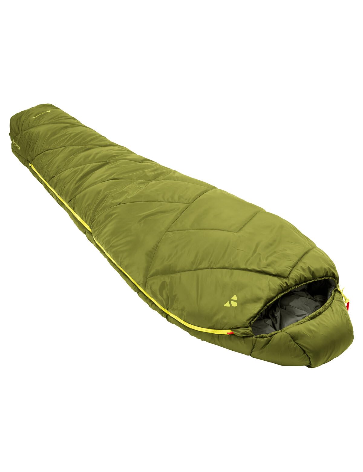 VAUDE Mumienschlafsack Sioux 800 II Blau, atmungsaktiver 3-Jahreszeiten Schlafsack 2°C – 8°C, kompakter Kunstfaserschlafsack 220x80 cm Reisverschluss rechts für Indoor & Outdoor-Camping