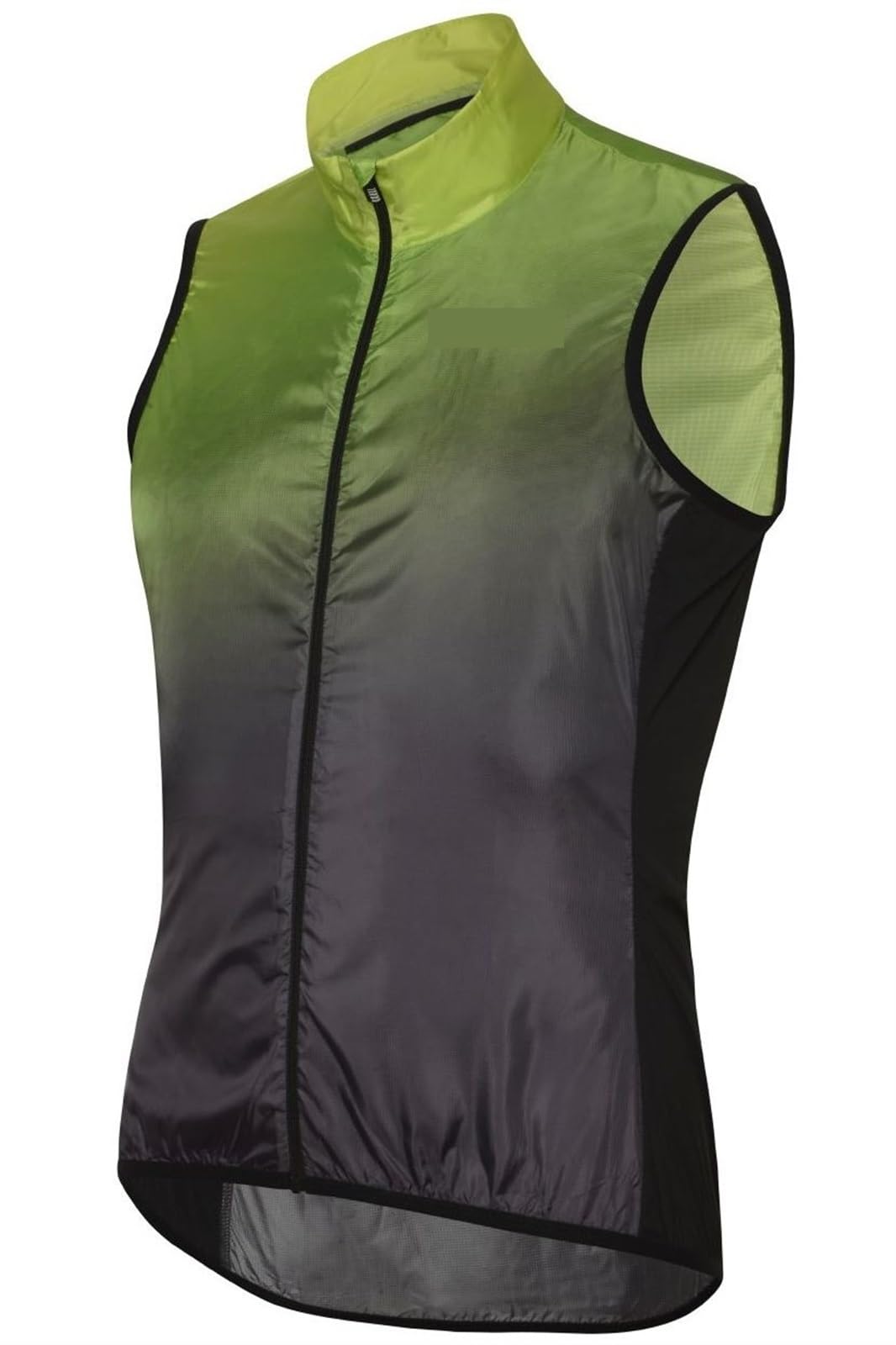 Smanicato Ciclismo Gilet Senza Maniche for Ciclismo, Antivento e Impermeabile, Traspirante, con Tasche, Abbigliamento for Bici da Strada, Gilet di Sicurezza for Uomo(Green,5XL)