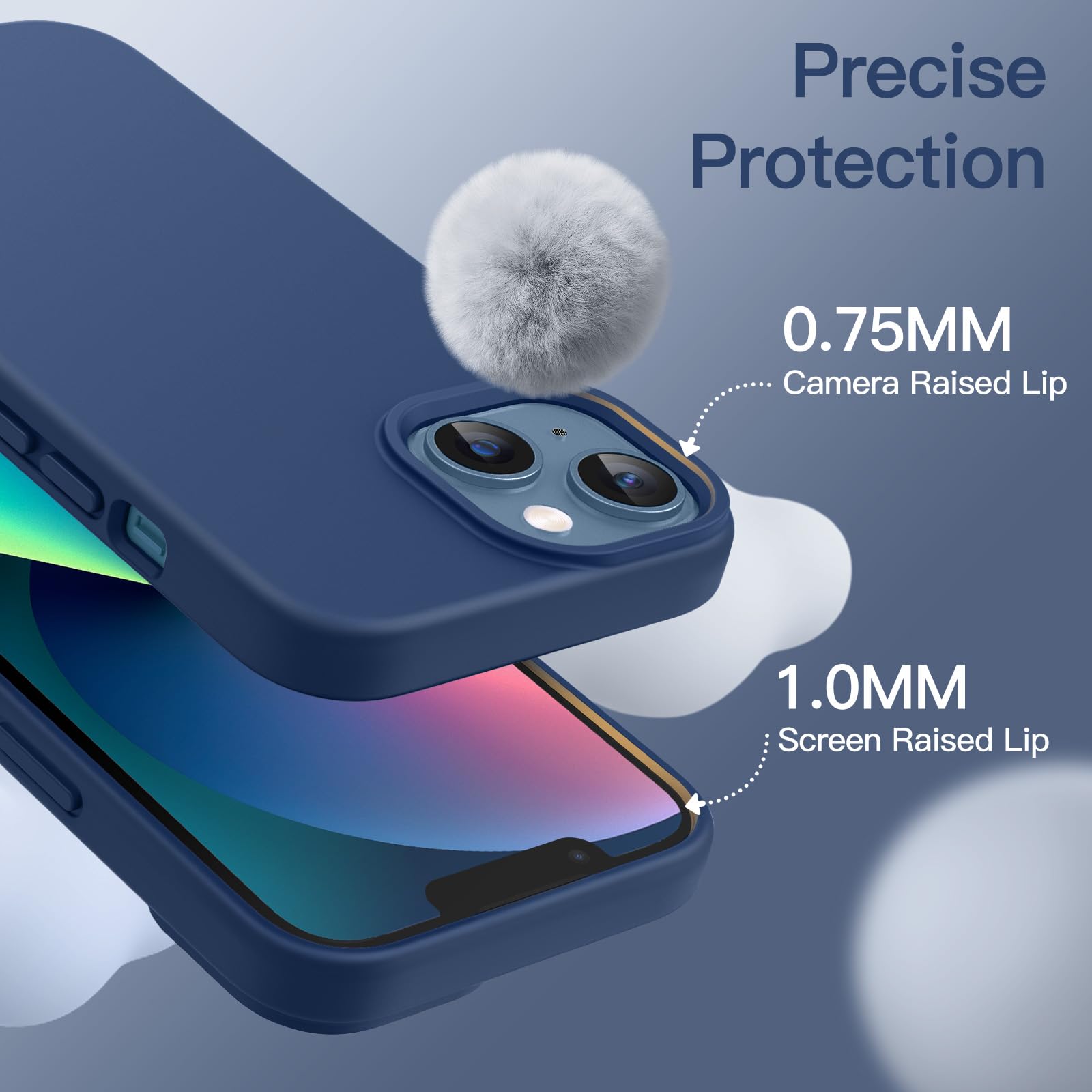 Amazon.com: JETech Silicone Case for iPhone 13 mini 5.4-Inch