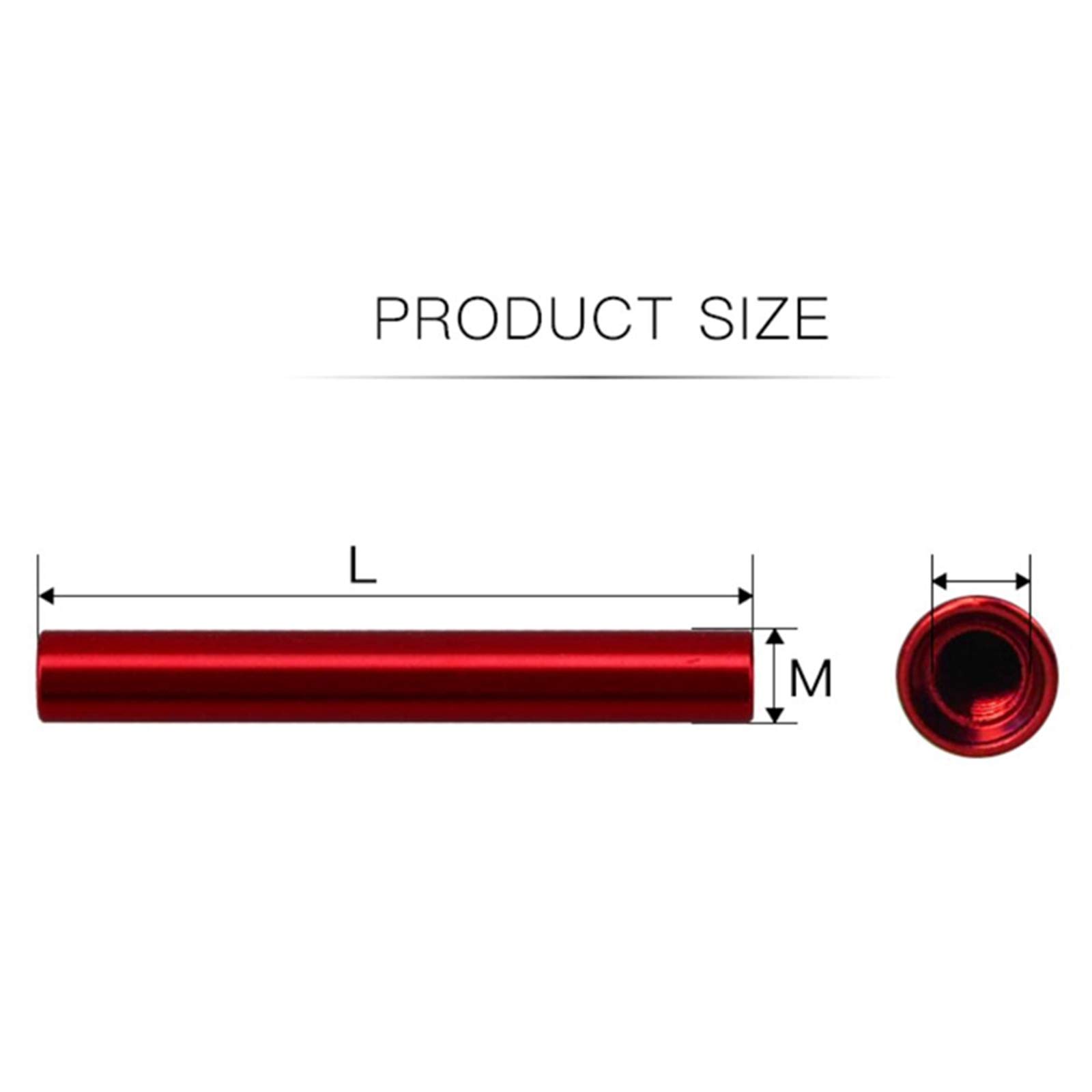 10 Uds M3 Separador De Aluminio Anodizado Colorido Paciador