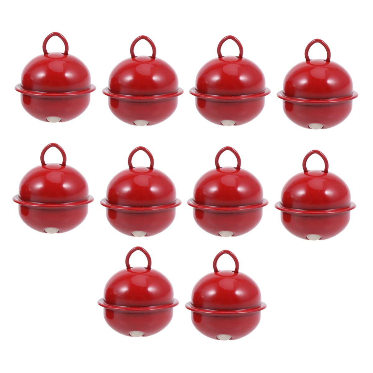Lot De 10 Cloches Métalliques Colorées En Vrac Pour Décoration De