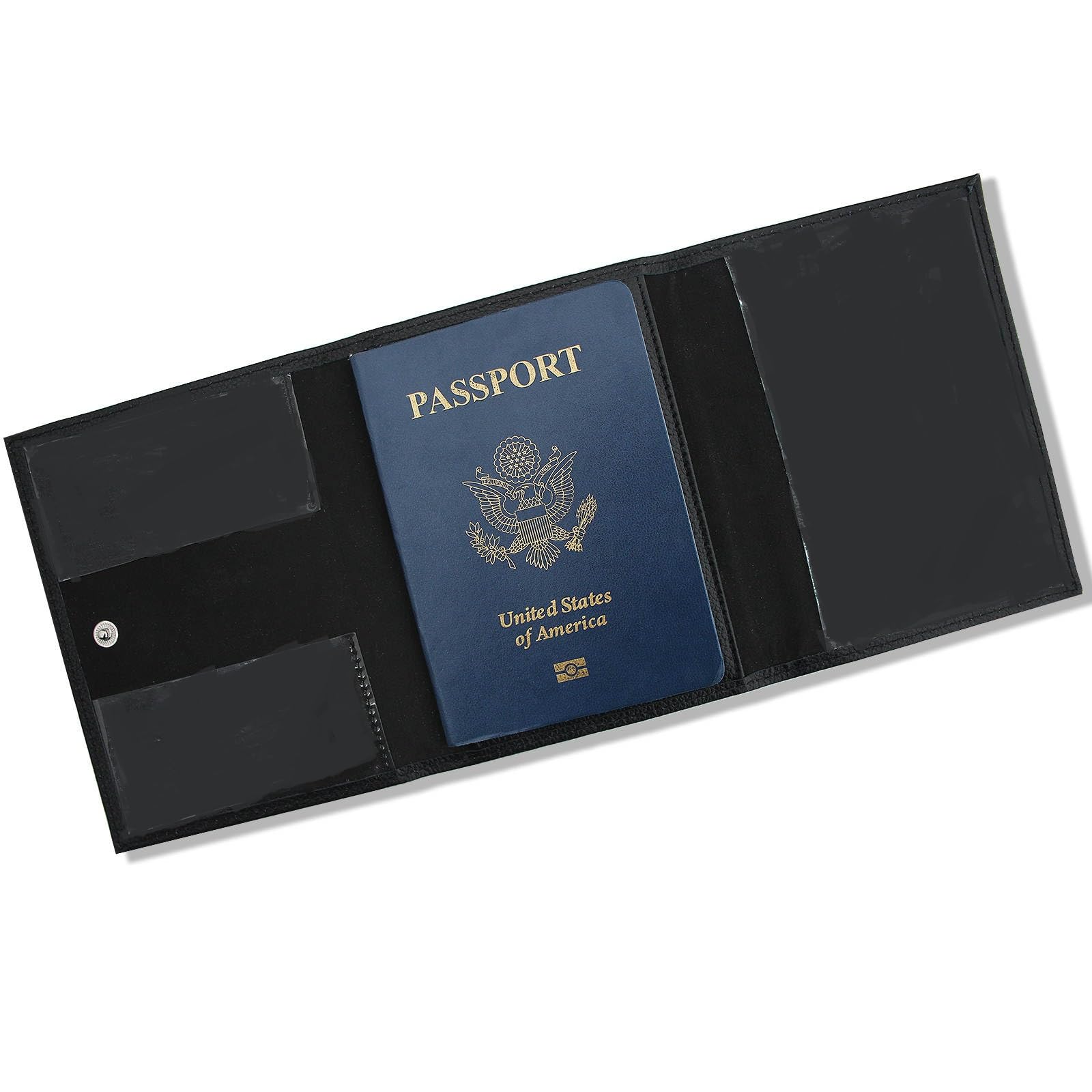 GenericPilot Wallet Passport Holder Genuine Leather Materials 1 Piece