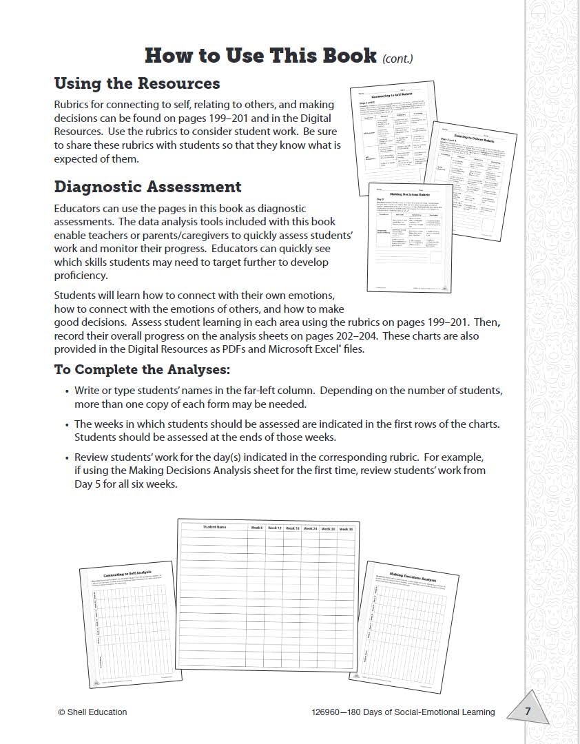 180 Days: Social-Emotional Learning for 4th Grade Practice Workbook for Classroom and Home, Cool and Fun Practice Created by Teachers (180 Days of Practice) - Image 4