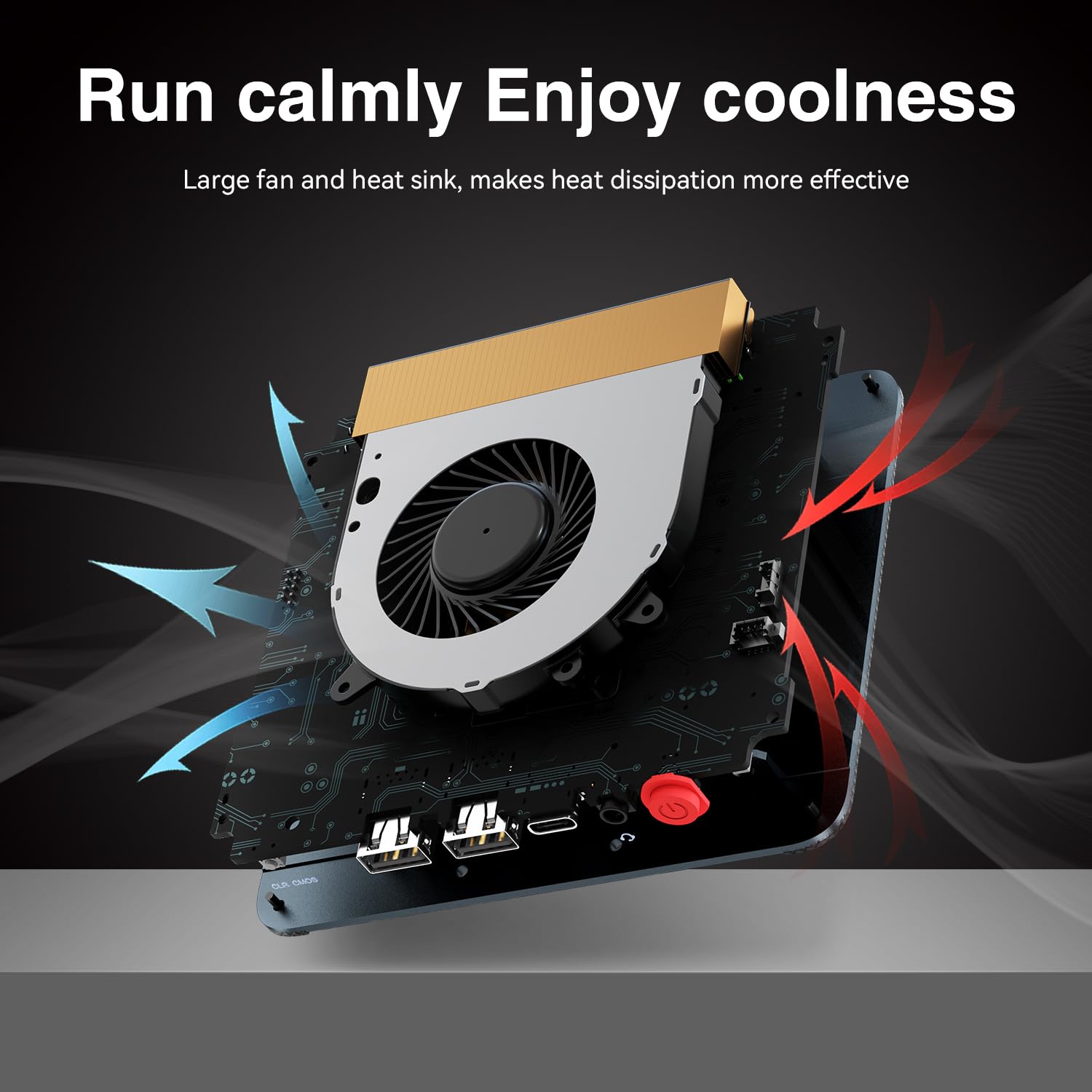 Amazon.com: TRIGKEY S6 Desktop PC, Ryzen 7 6800U Mini PC (8C/16T