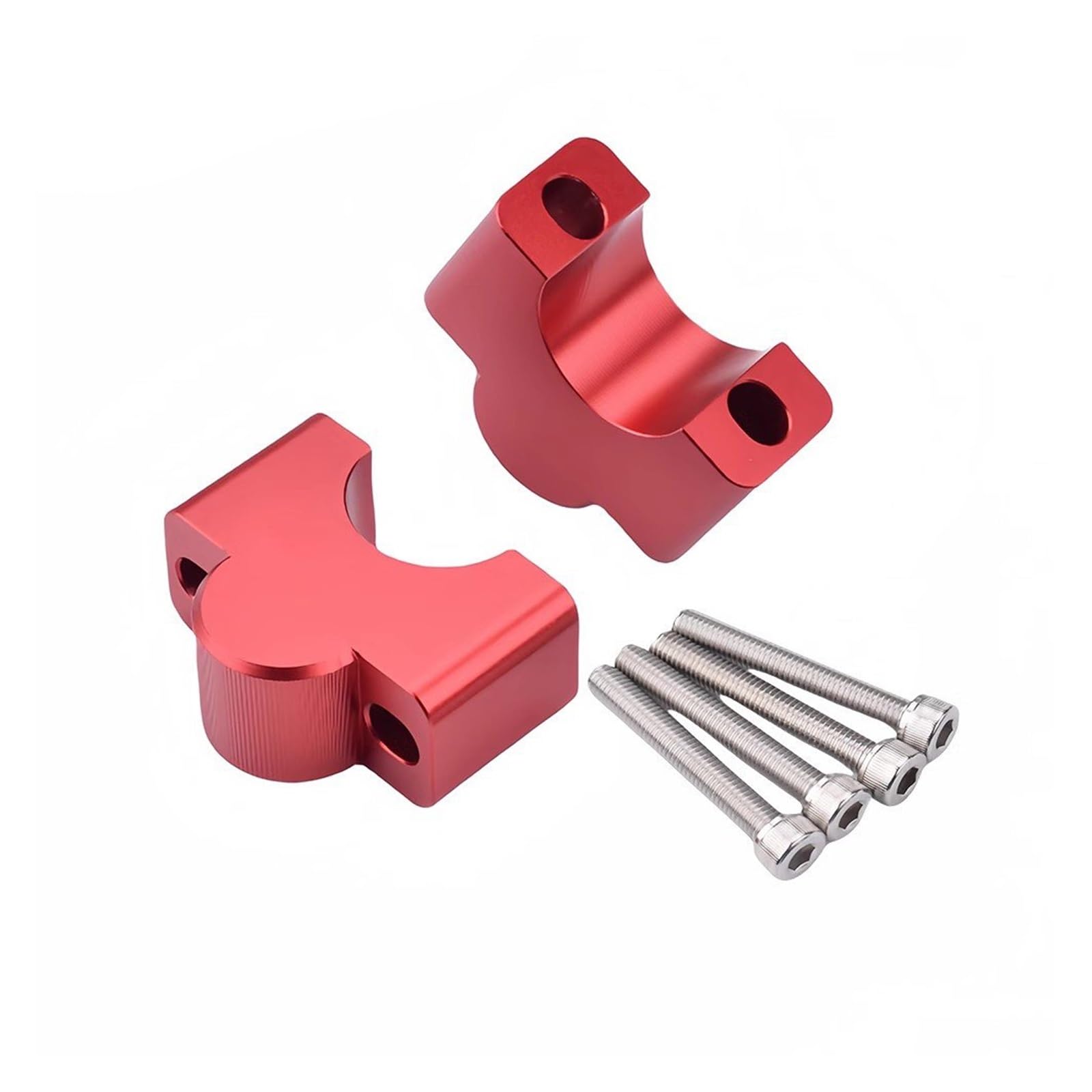 Rbevcrr 4 Handlebar Risers Clamp For Indian For Ftr1200 For Ftr1200s Handlebar Height Increase Lifter Mount Block(4)