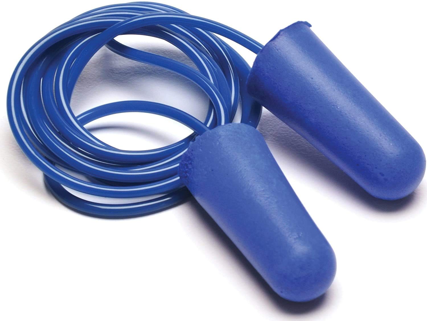 Protectores auditivos detectables con banda detectable, tapones de oído detectables desechables, 100 unidades