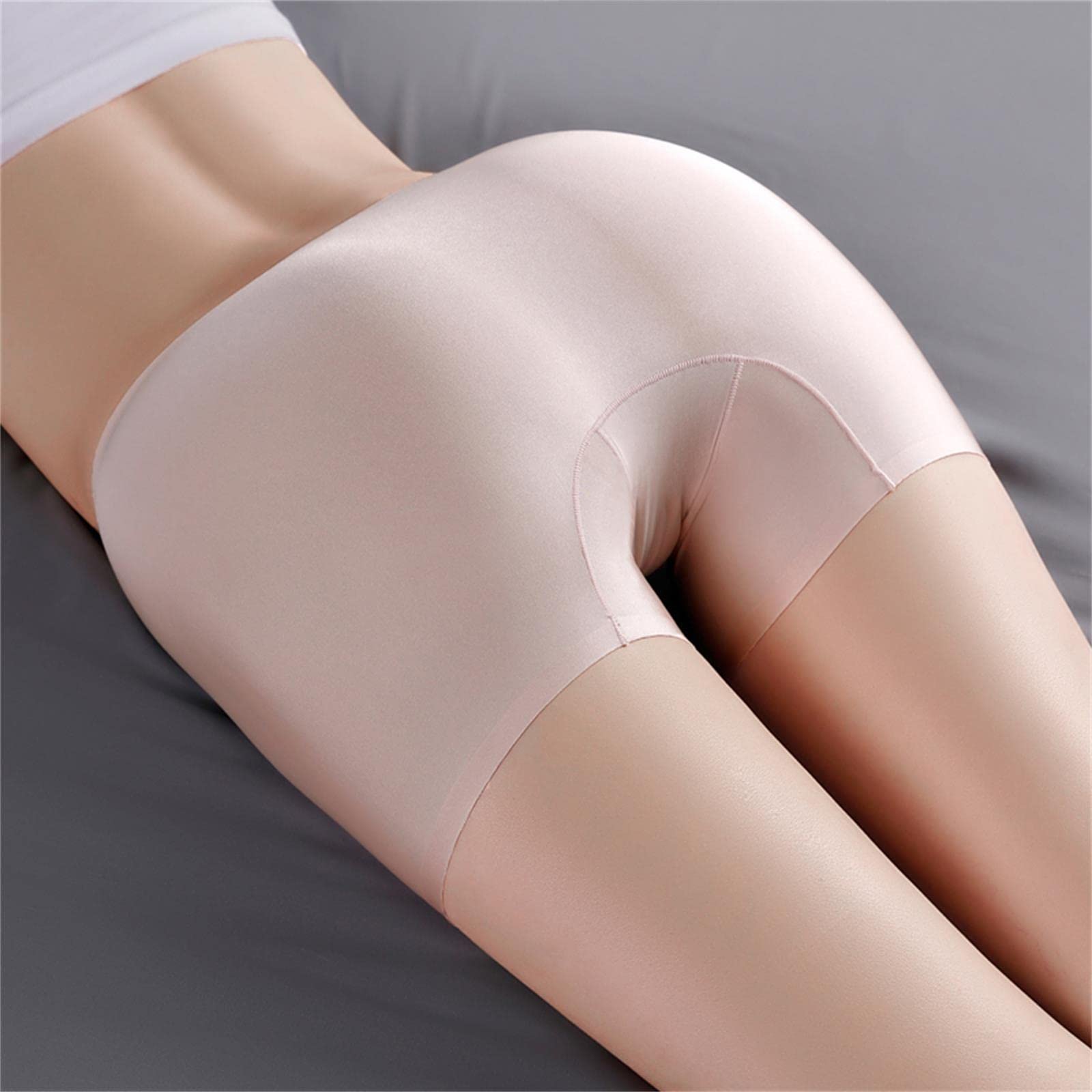 UKKO Slip Donna 4XL Plus Size Sicurezza per Le Donne Seamless Seamless Black Tracker Boxer Boxer Slip 3 Pezzi