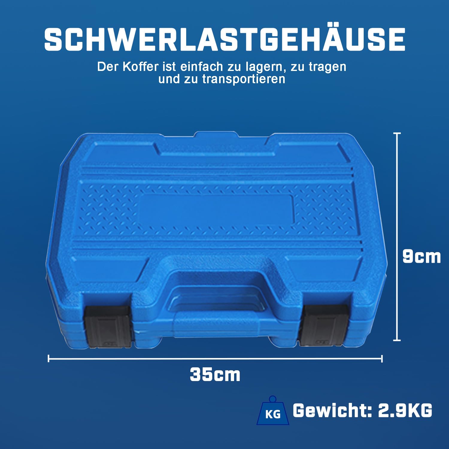 Kit d'outils de blocage et d'alignement d'arbre à cames | Compatible avec les moteurs Mercedes Benz M133, M270, M274, M264 | Kit de 15 pièces avec sac de transport, OEM: 270589016100,
