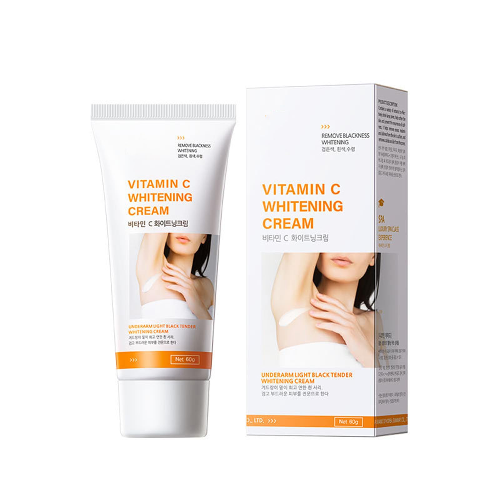 Underarm Whitening Cream,Intim Bleaching Creme,Bleichcreme Für Den Intimbereich,Geeignet für Achselhöhlen,Knie,Ellbogen, empfindliche Hautpartien und Intimbereiche -60 g