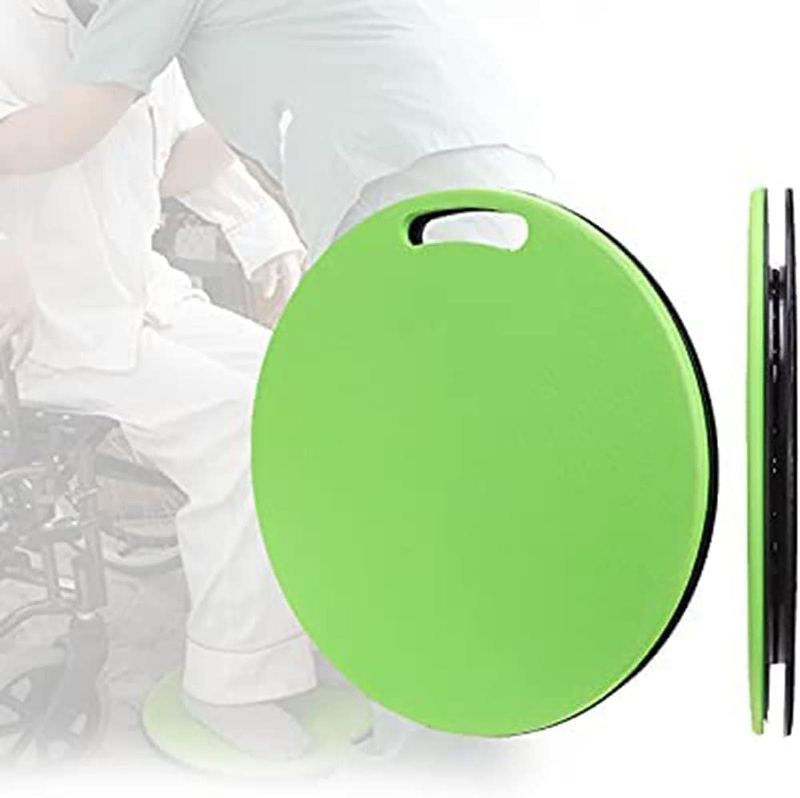 Disco de transferencia,Tablero de transferencia Sistema de transferencia de movilidad Disco pivotante para transferencias Dispositivo de transferencia de peso con rotación de 360 grados, ayuda a la tr