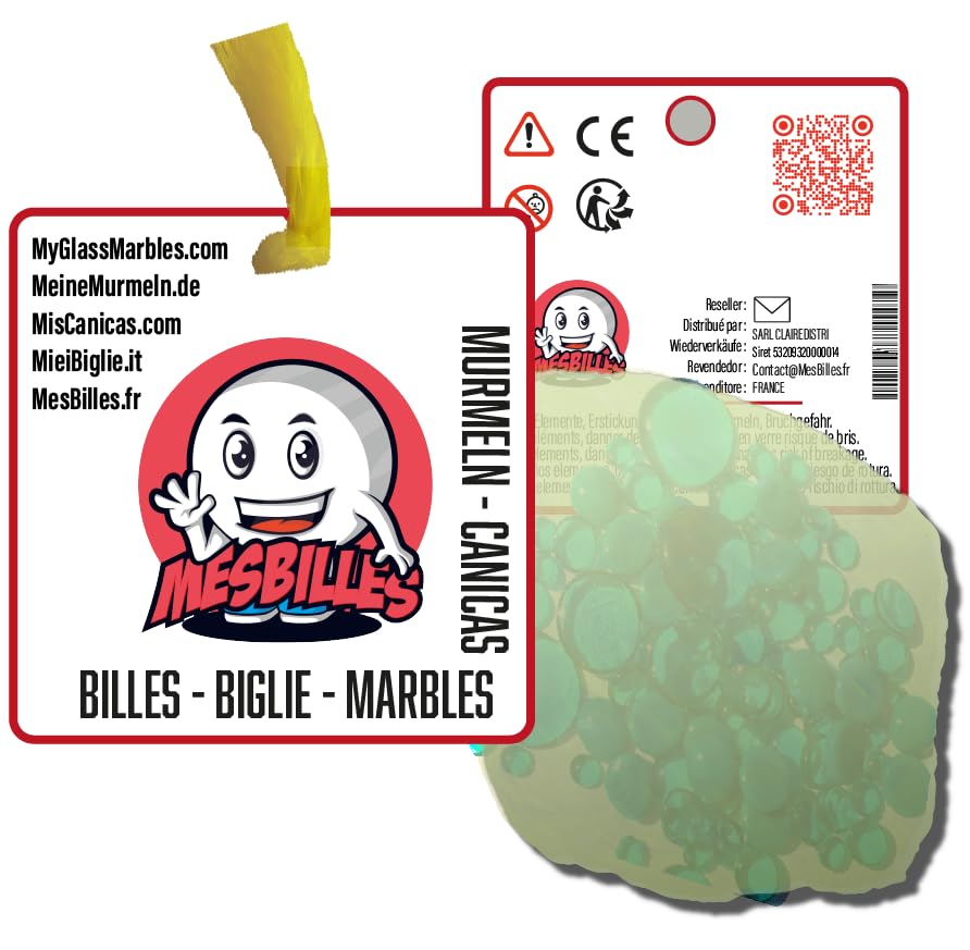 Mesbilles 500 G – Mélange De Billes Plates Violet Transparent – 30, 20 Et 10 Mm – Galets En Verre Décoratifs Pour Vases, Pots, Centres De Table
