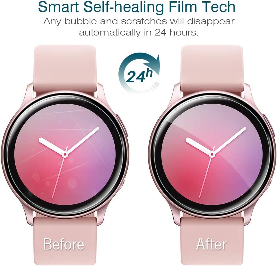 Image of Hydrogel TPU Screen Protector for Fire Boltt Phoenix Ultra (1.39 inch) Smartwatch [2 Pack], Ultra-Thin, Flexible, 9H Hardness, Unbreakable, Scratch Guard, NOT TEMPERED GLASS - Perfect Fit