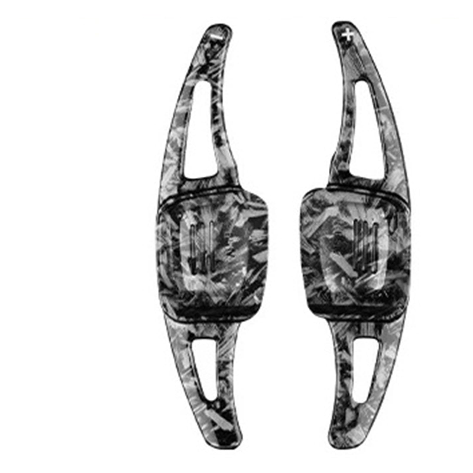 Xxiucj Car Paddle Shifter Extensions for VW for Golf 7 8 for MK7 for MK8 for Tiguan for Jetta for Amarok for Passat for Polo Car Steering Wheel Paddle Shifter(Forging Pattern)