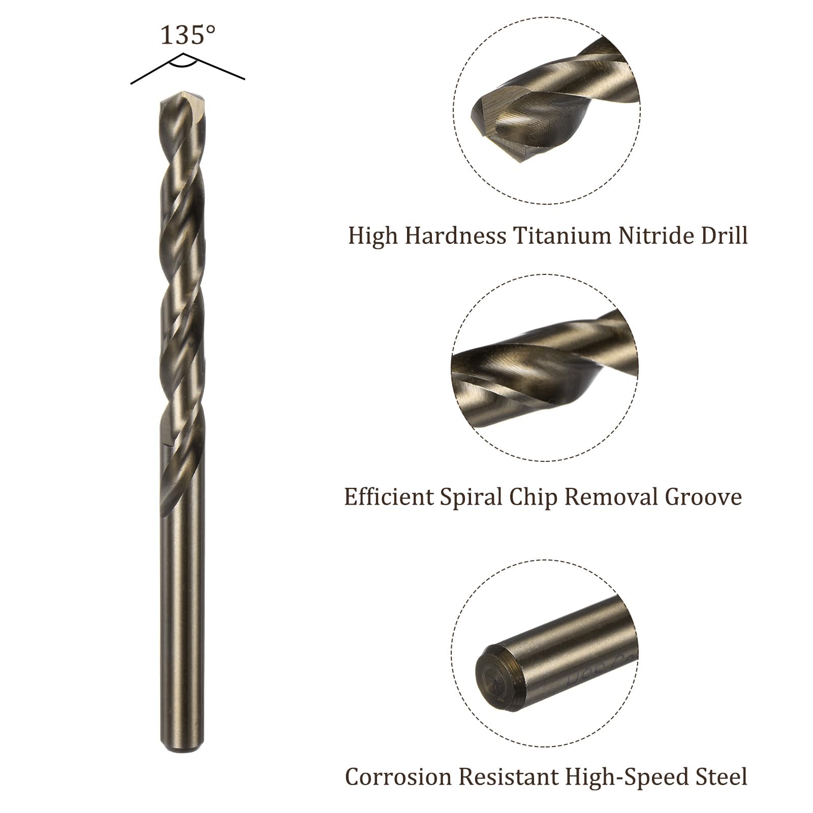 Kozelo 12PCS Twist Drill Bit - Image 2