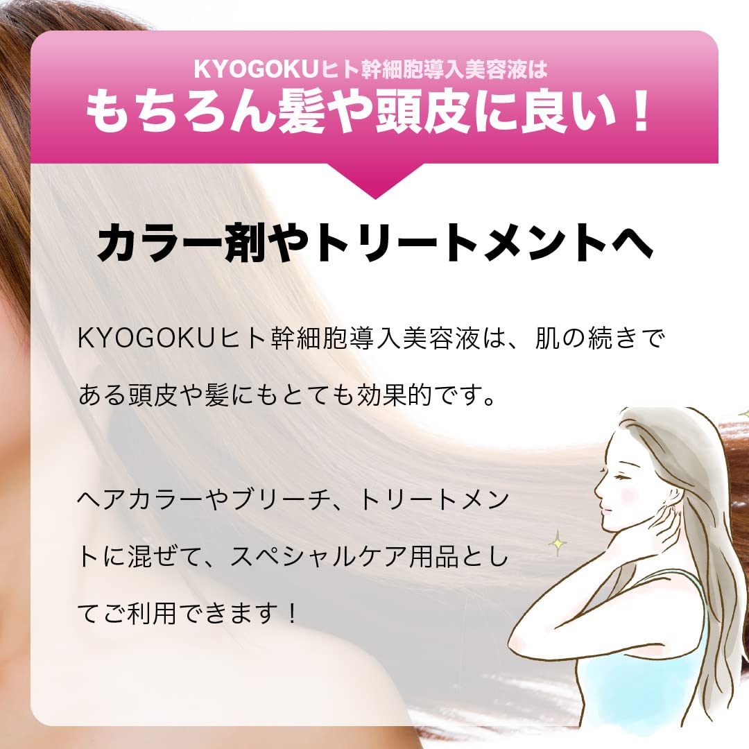 Amazon.co.jp: Kyogoku ヒト幹細胞導入美容液 セラム エクソソーム