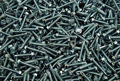 Tornillo Hex Washer Head #8 x 1 Autotaladrante miniatura 1