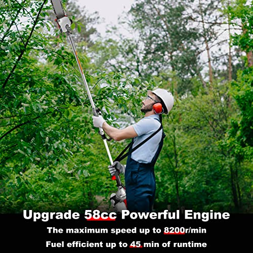 58CC Gas Pole Saw Long Reach
