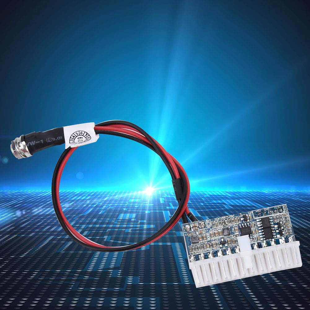 Módulo de Fuente de alimentación de Alta Potencia DC-ATX-160W con Cable de alimentación de múltiples Cabezales Módulo de Fuente de alimentación DC-ATX en línea 12V ITX Z1 Actualización 24PIN