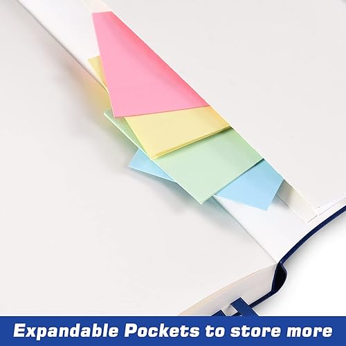 Miniatura 6 de Comix Cuaderno rayado con 320 páginas, diarios universitarios B5 para escribir, papel grueso de 3.53 ozm, diario de lácteos para mujeres, hombres,