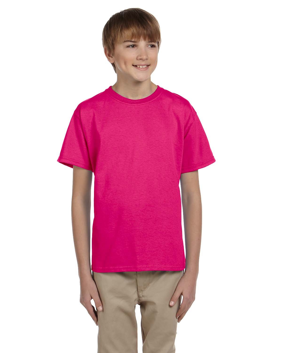 Gildan ® - Youth Heavy Cotton ™ 100% Cotton T-Shirt. 5000B - [Sky]