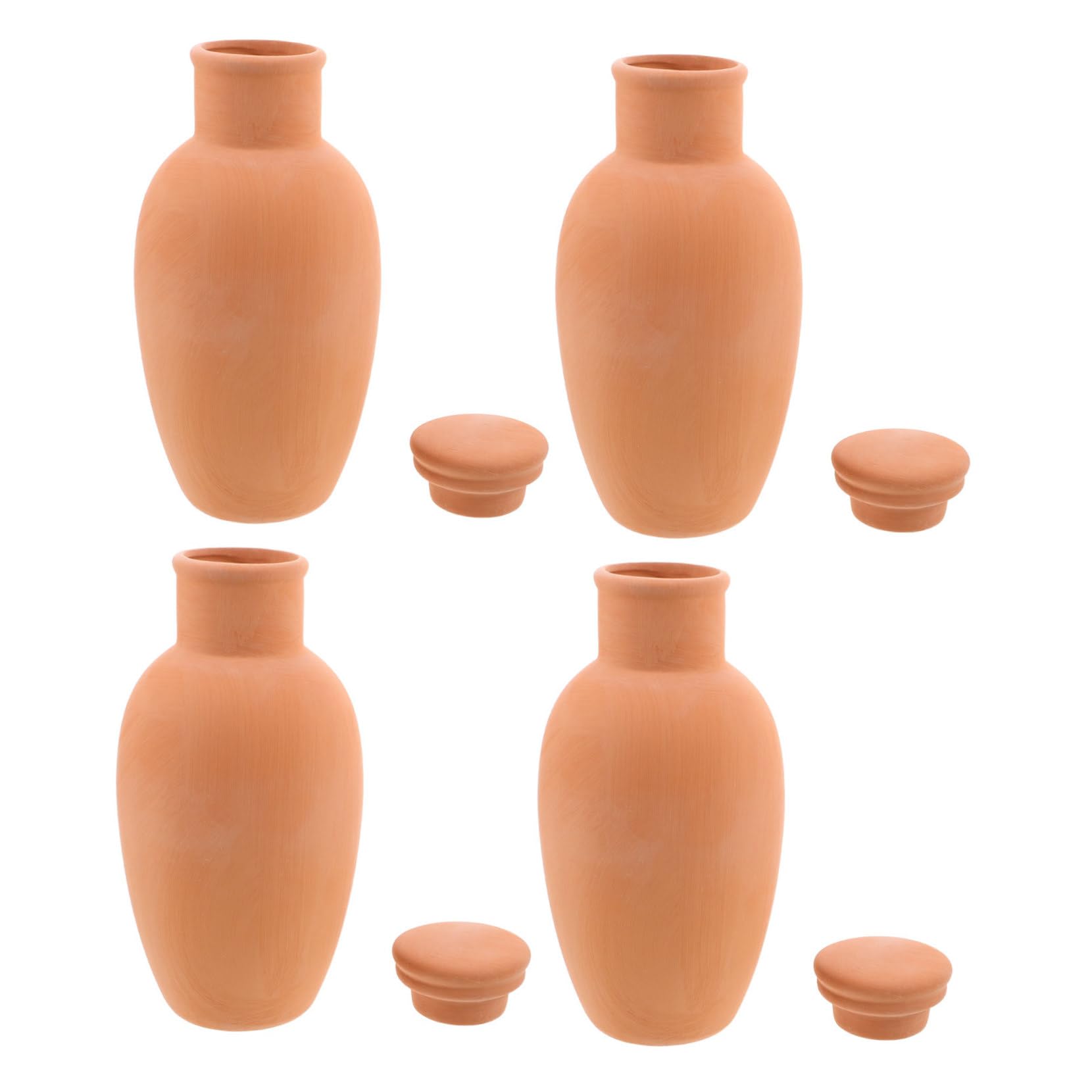 iplusmile 4pièces Arroseurs Automatiques Terre Cuite pour Pots Système Arrosage pour Plantes Intérieur Et Extérieur pour Voyages