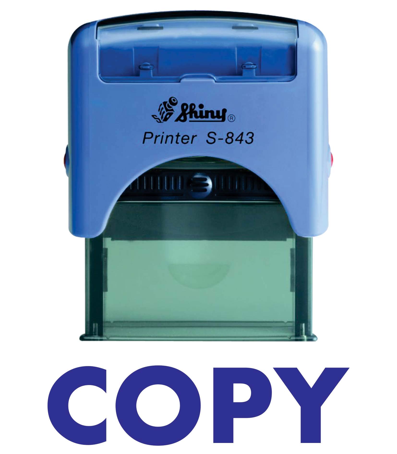 Copy Self Inking Rubber Stamp – Clear, Crisp & Professional Marking for Office, Legal, and Admin Use – Refillable, Long-Lasting & Mess-Free – Ideal for Document Duplication & Recordkeeping
